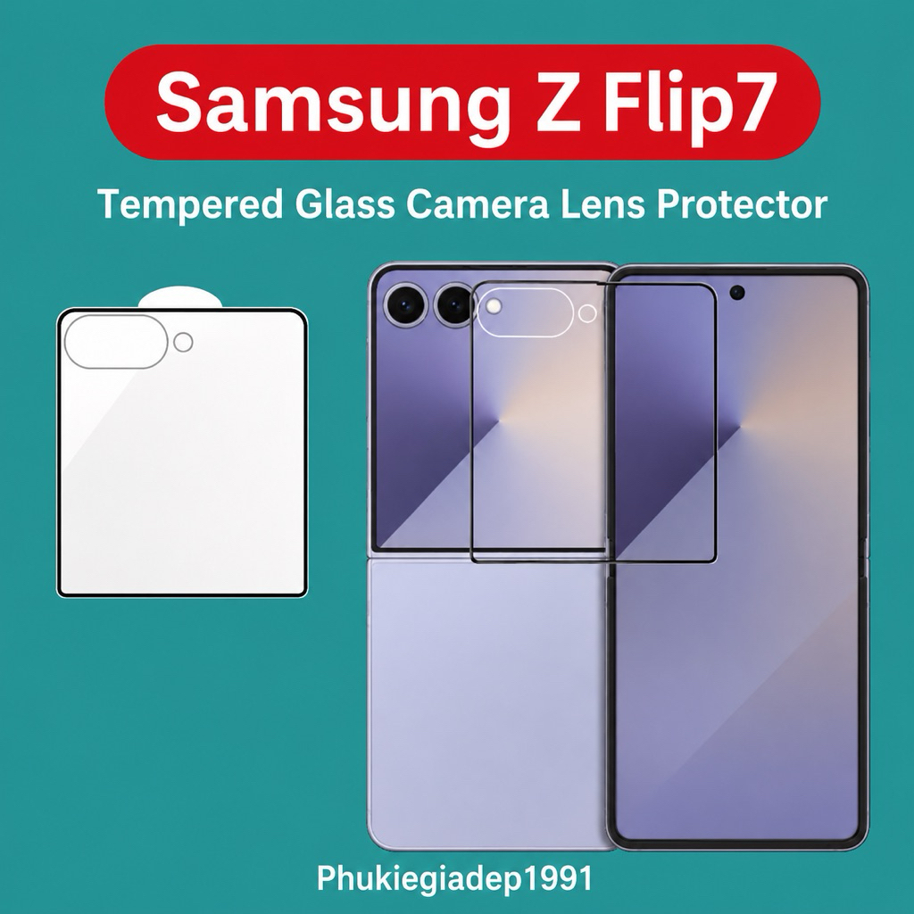 Kính cường lực Z Flip 7 , Z Flip 7 FE màn hình ngoài (màn phụ)