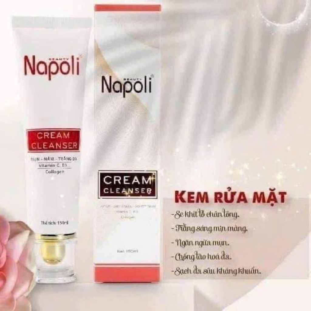 Sữa rửa mặt napoli chính hãng