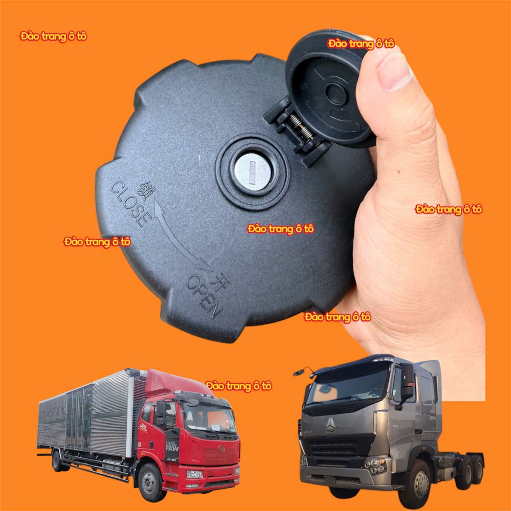 Nắp thùng dầu cho xe faw howo aowei tải nặng đầu kéo các loại FAW Jiefang J6, J6P, JH6