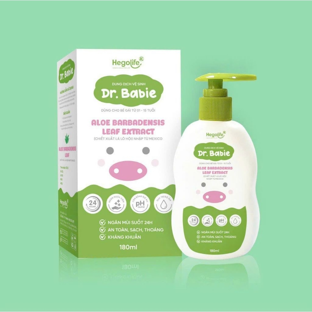 Dung dịch về sinh Dr. Babie 180ml