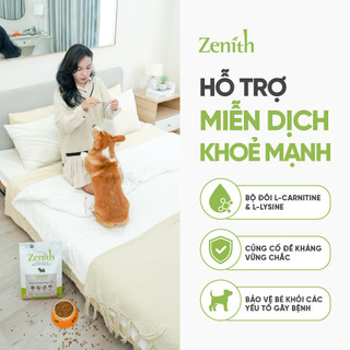 [1.2kg] Thức ăn cho chó - HẠT MỀM ZENITH (giành cho mọi giống chó và lứa tuổi) | không dị ứng | phân không thối