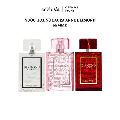 Nước Hoa Nữ Laura Anne Diamond Femme White Eau De Parfum