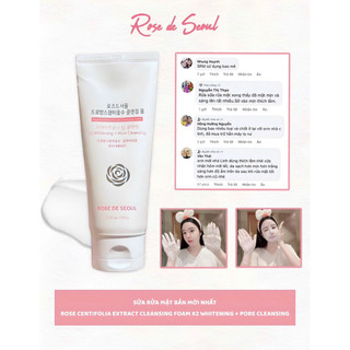 Sữa Rửa Mặt Rose De Seoul ( New Version 2026 )