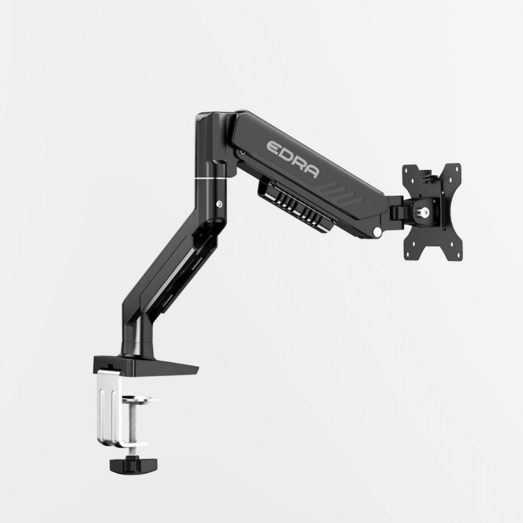 Giá Treo Màn Hình EDRA EMA7302 - Arm Đỡ Màn Hình Máy Tính Kẹp Bàn Xoay 360 Độ, Giá Đỡ Màn Hình Tiết 