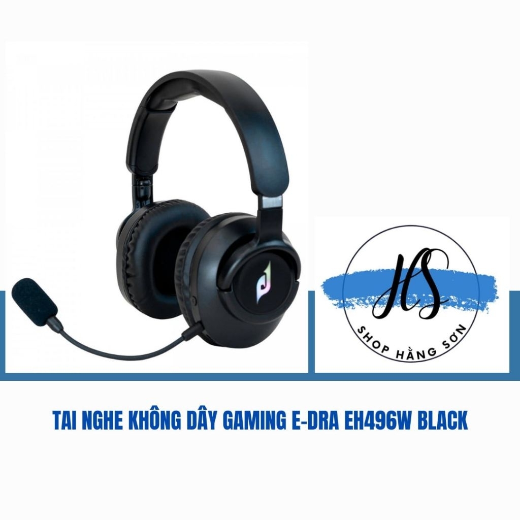 Tai nghe không dây Gaming E-Dra EH496W Black. hàng new bảo hành 12 tháng.