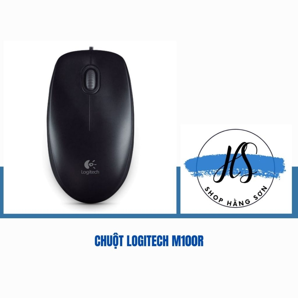 Chuột Có Dây Logitech M100R – New 100% Bảo Hành 12 Tháng.