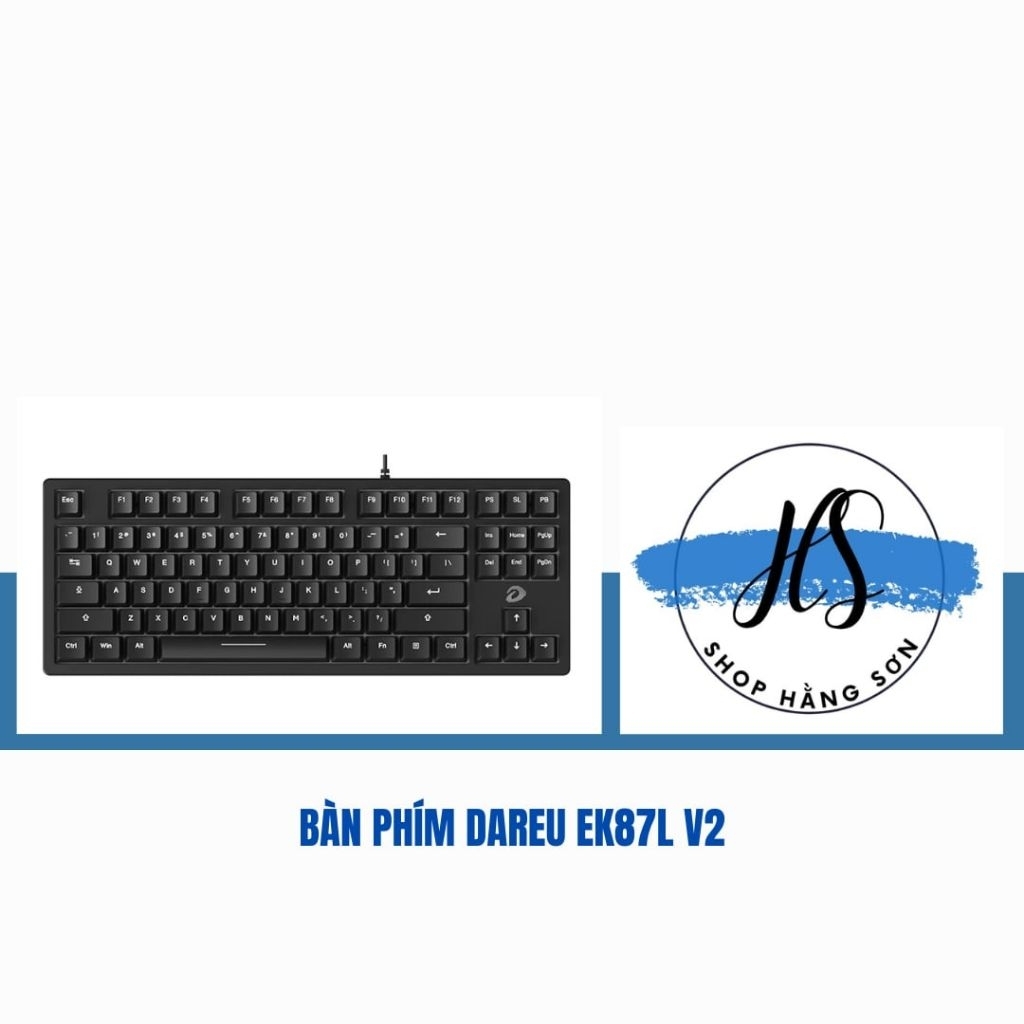 Bàn Phím Cơ Dareu EK87L V2 – Hàng New, Bảo Hành 12 Tháng.