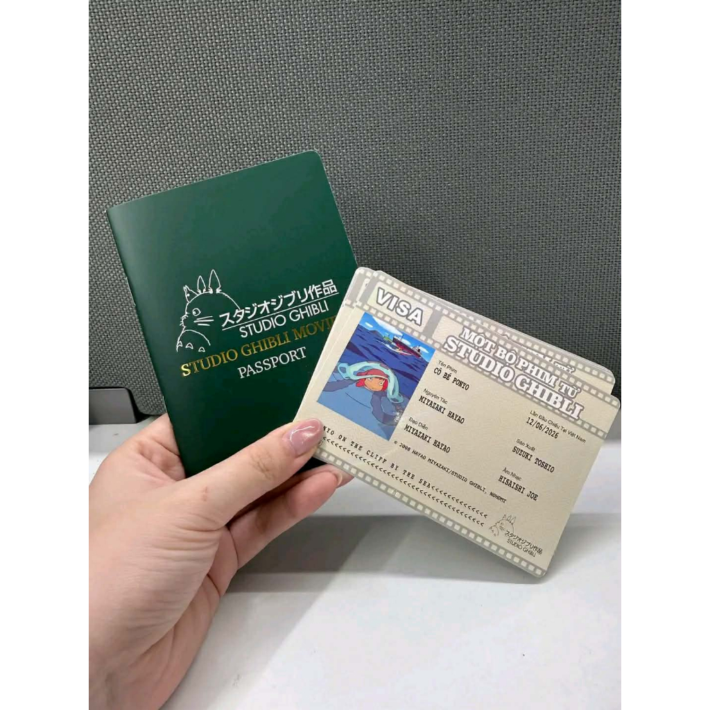 [CGV x STUDIO] PASSPORT & VISA GHIBLI