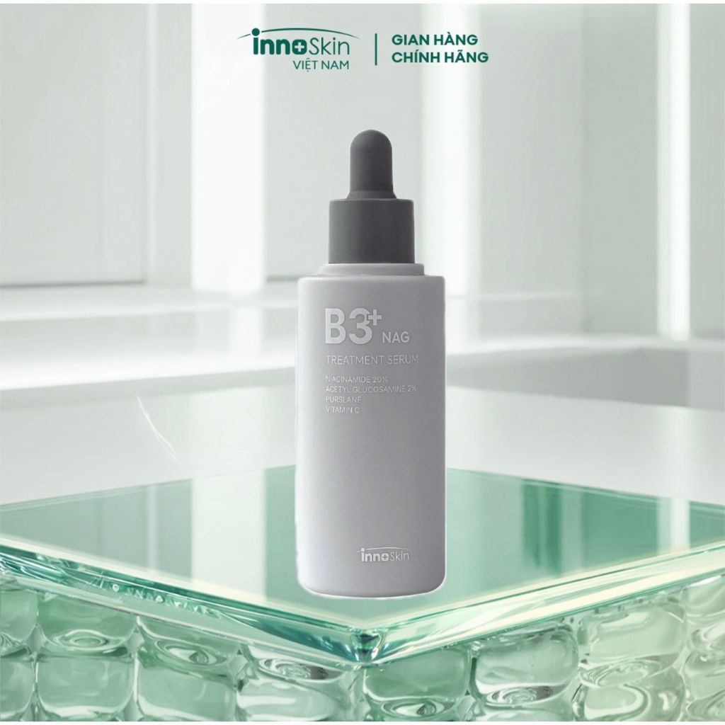 Serum B3 NIA 20% NAG Treatment Inoskin Hàn Quốc 50ml Giảm Nếp Nhăn,Tăng Đàn Hồi Da, Sáng Da, Mịn Da