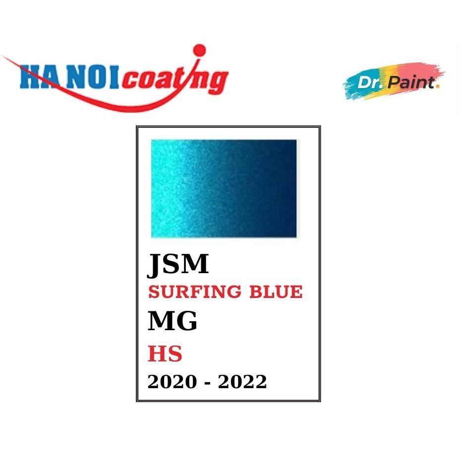 Sơn Xóa Vết Xước Xe Ô tô MG HS Màu XANH NƯỚC BIỂN Code JSM - SURFING BLUE chính hãng DR.PAINT Dạng B