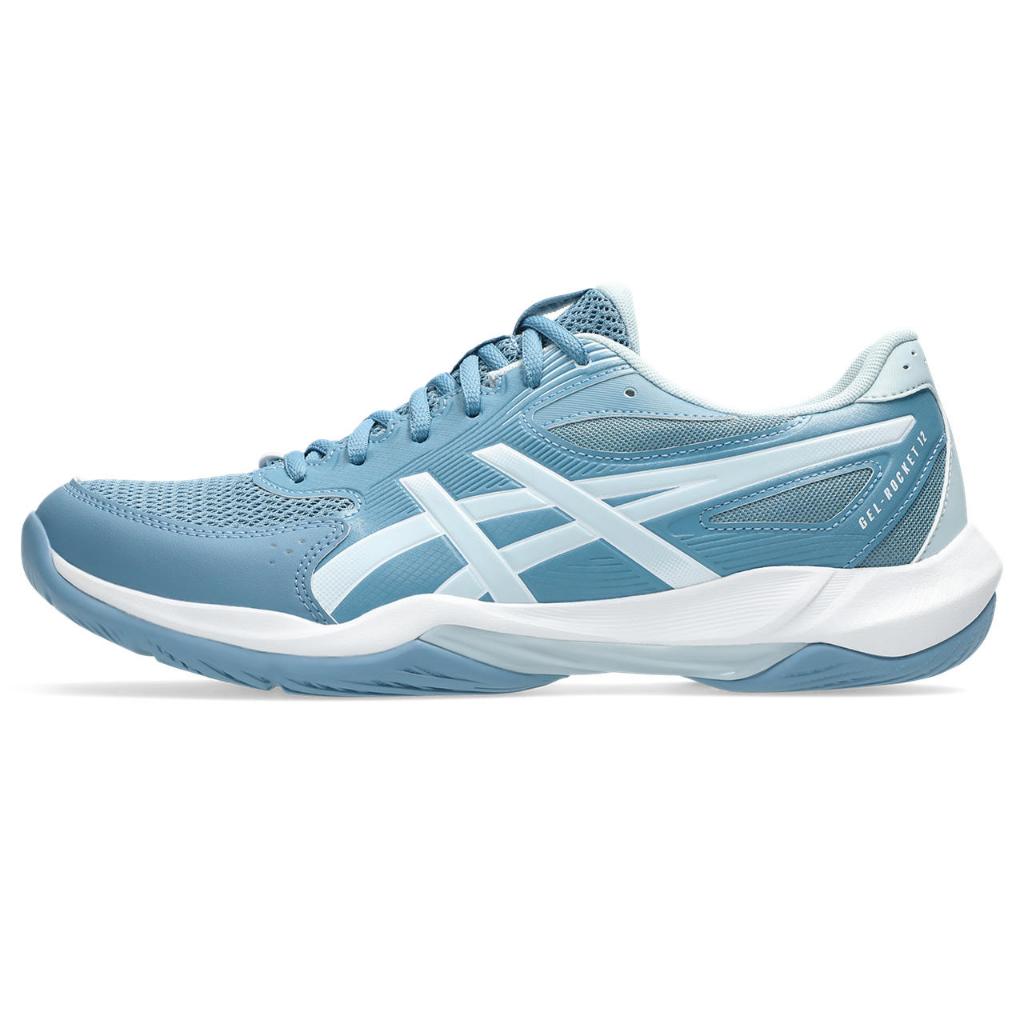 Giày Indoor Nam ASICS GEL-ROCKET 12 Saba Blue/Cool Grey 1071A116.401