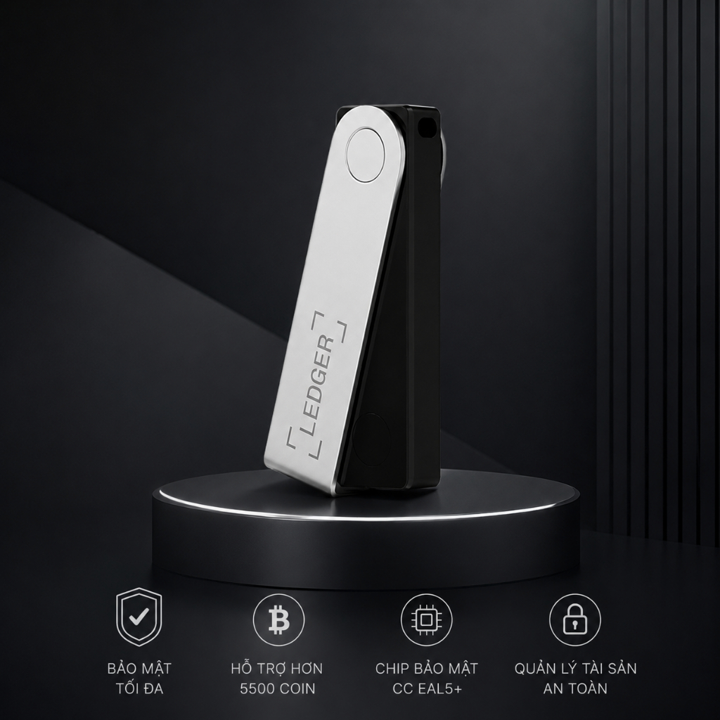 Ví điện tử Ledger Nano X có chức năng ký