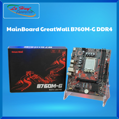 Bo Mạch Chủ - MainBoard BIOSTAR H610/MainBoard GREATWALL H610/B760 Hỗ Trợ Ram DDR4 - Hàng Chính Hãng
