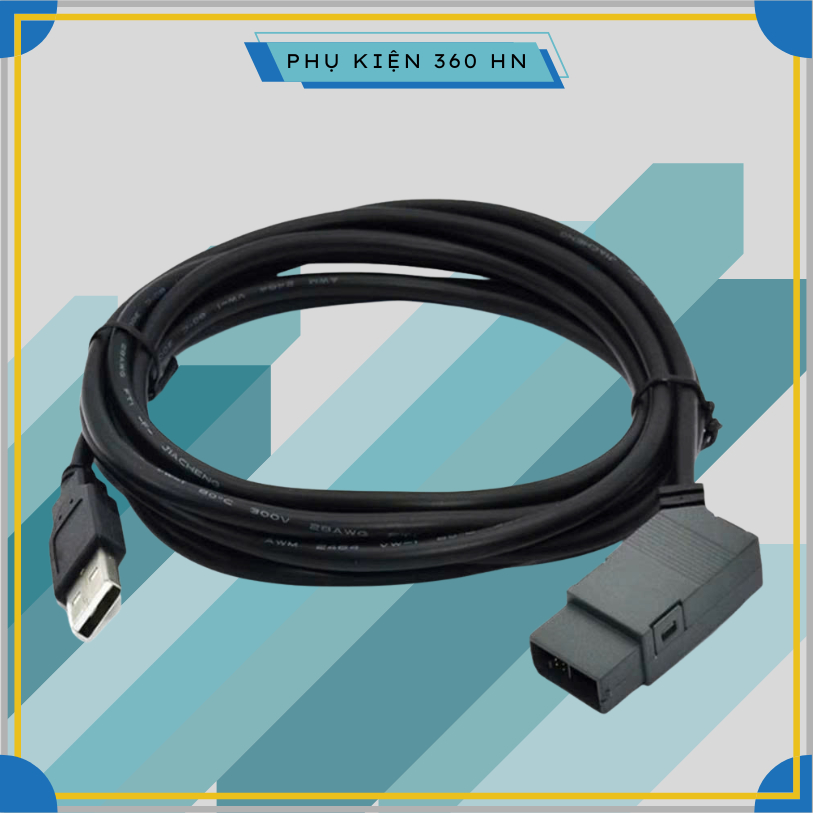 Cáp lập trình USB-LOGO AMSAMOTION cho Siemens LOGO PLC Cáp USB Cáp RS232 6ED1057-1AA01-0BA0 1MD08 1H