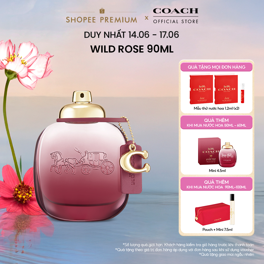 Nước hoa nữ Coach Wild Rose EDP 90ml