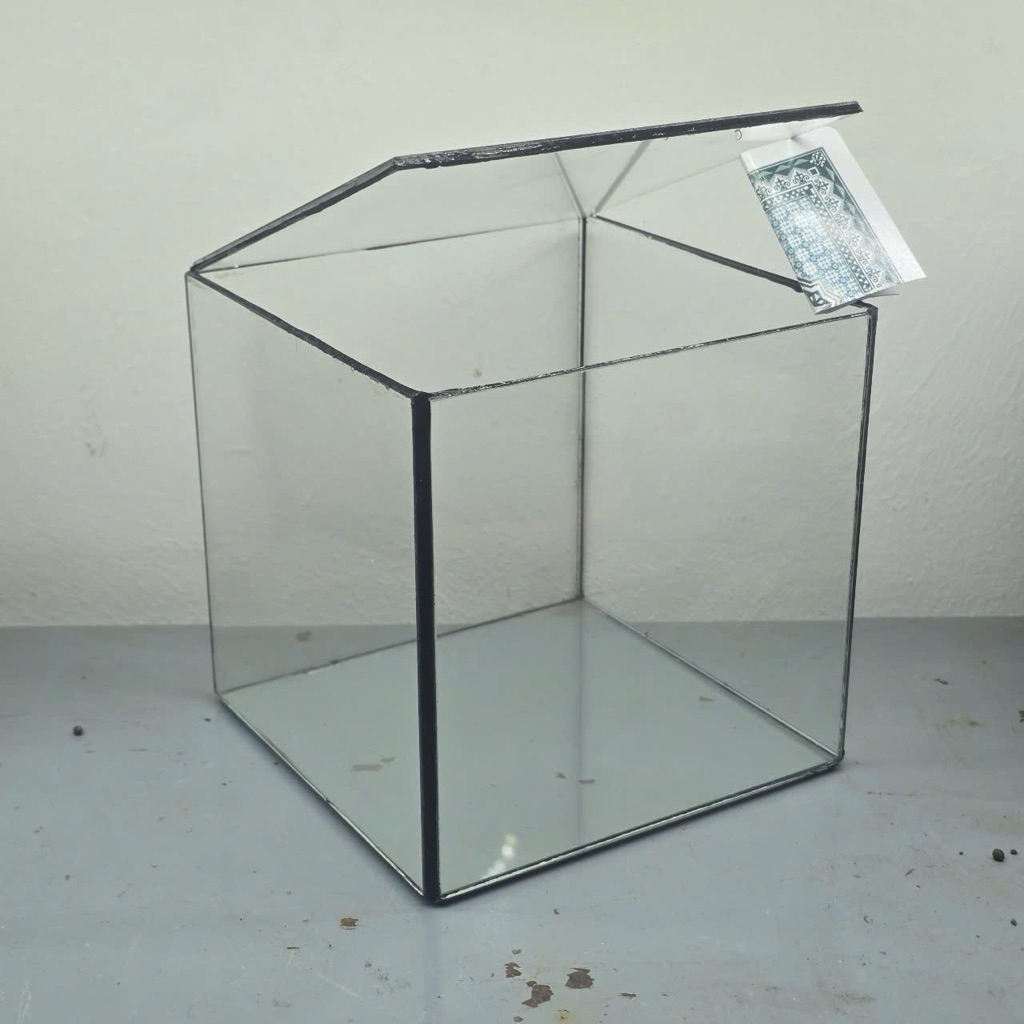 Bể Kính Terrarium - Bể Vuông( Kèm Nút Hít Kính)