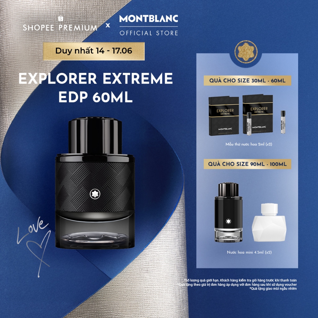 Nước hoa nam Montblanc Explorer Extreme Parfum 60ml
