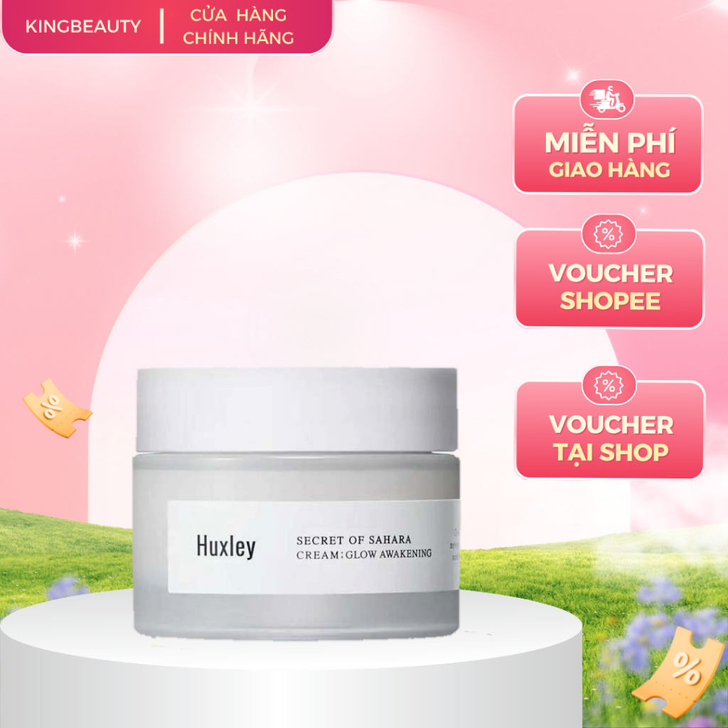 Kem Dưỡng Sáng, Căng Bóng Da Chiết Xuất Từ Xương Rồng Huxley Secret Of Sahara Cream Glow Awakening 5