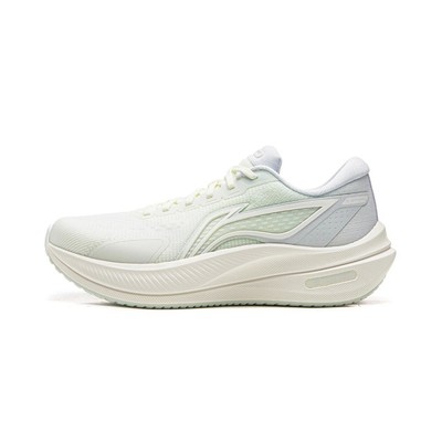 [TẶNG BÌNH NƯỚC]  Li-Ning INFINITY 5 Giày Chạy Bộ Thể Thao Phản Quang Nhẹ, Đệm Bảo Vệ Nữ ARHW004-12V