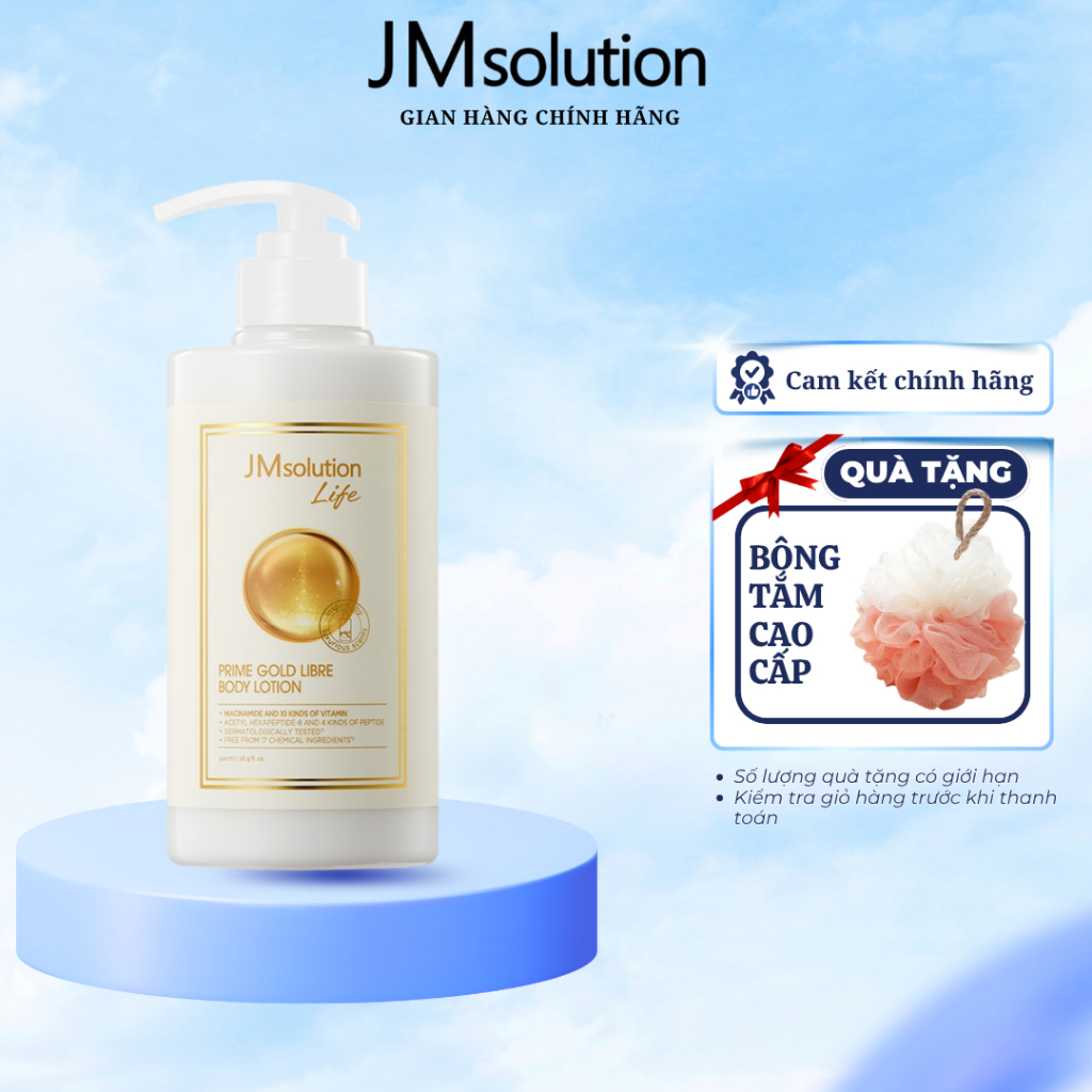 Dưỡng Thể Jm Solution Life Prime Gold Libre Body Lotion 500ml