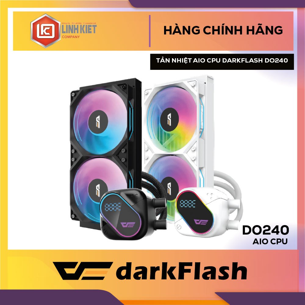 Tản Nhiệt Nước AIO 240MM DarkFlash DO240