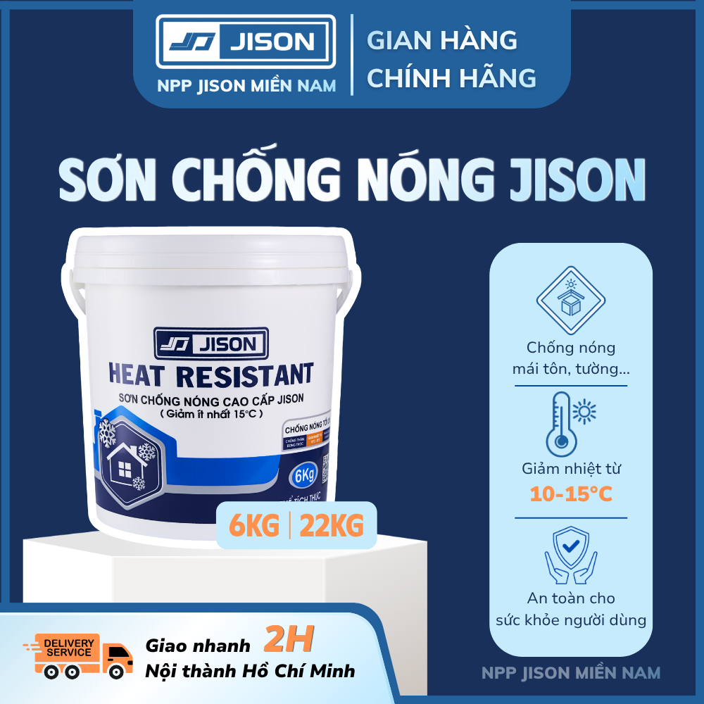 SƠN CHỐNG NÓNG JISON - 22KG