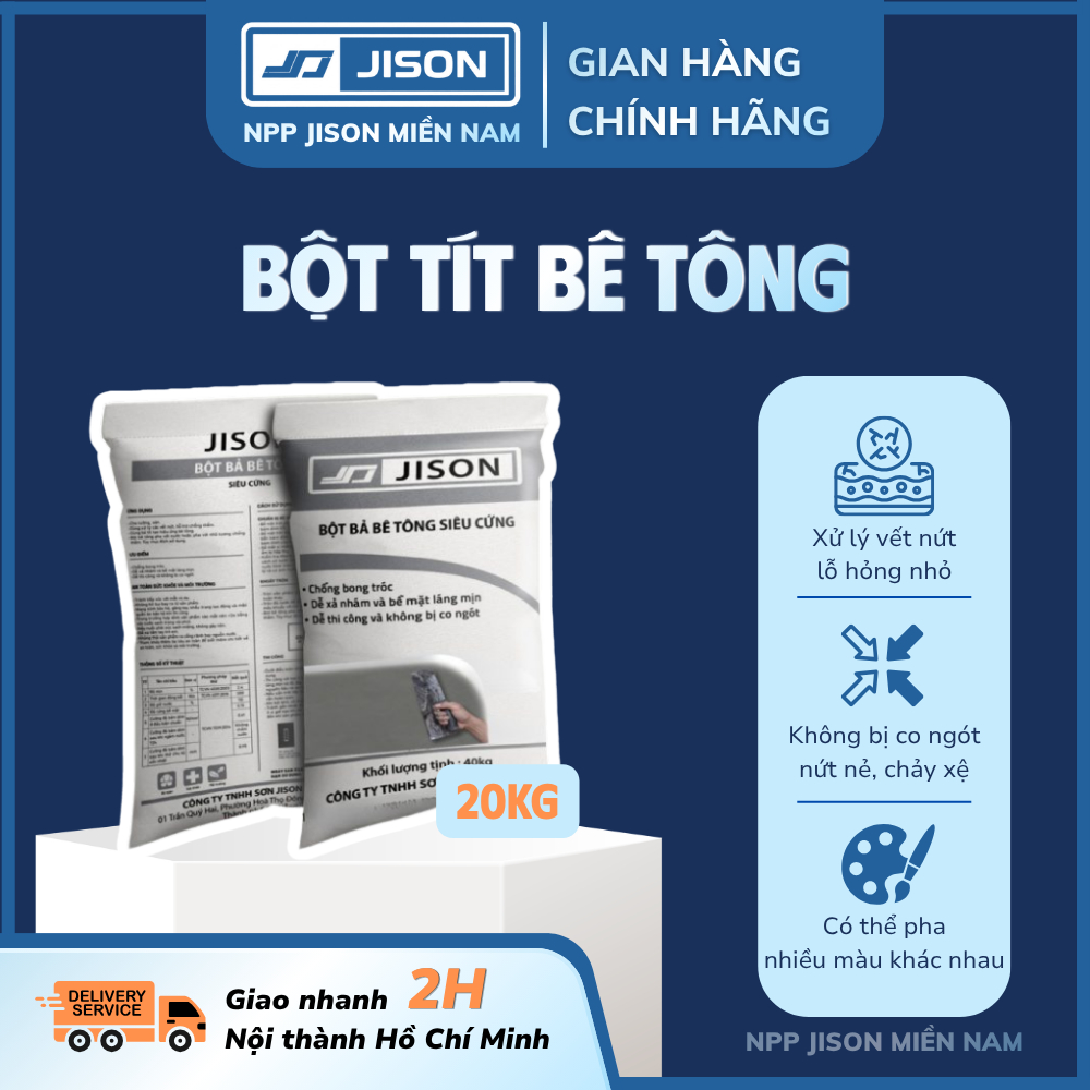 BỘT TÍT BÊ TÔNG JISON - 20KG
