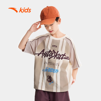 Anta Kids Áo Thun Thời Trang Thể Thao Bé Trai 352628114