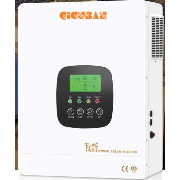 Biến Tần solar Inverter Hybrid Công Suất 3,3 KW- Inverter Hòa Lưới Có Lưu Trữ Thông Minh