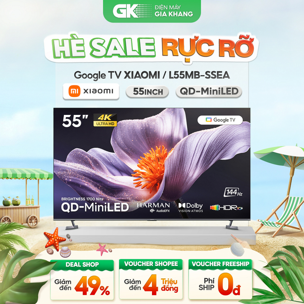 L65MC-SSEA | L65MB-SSEA | L55MC-SSEA | L55MB-SSEA - Google Tivi XIAOMI S Pro Mini LED 4K [Freeship H