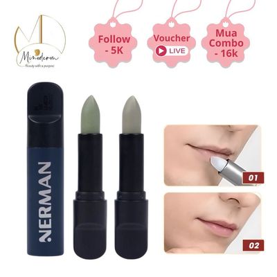 Son dưỡng cho nam Nerman 2 in 1 dưỡng ẩm, ngừa thâm môi.