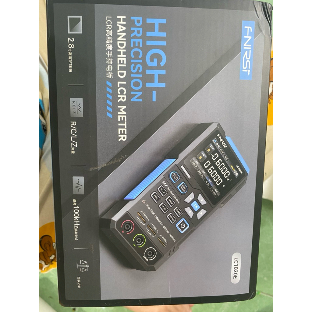 FNIRSI LC1020E Máy kiểm tra LCR ESR cầm tay chính xác cao