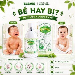Nước tắm gội thảo dược cho trẻ Elemis 200ml