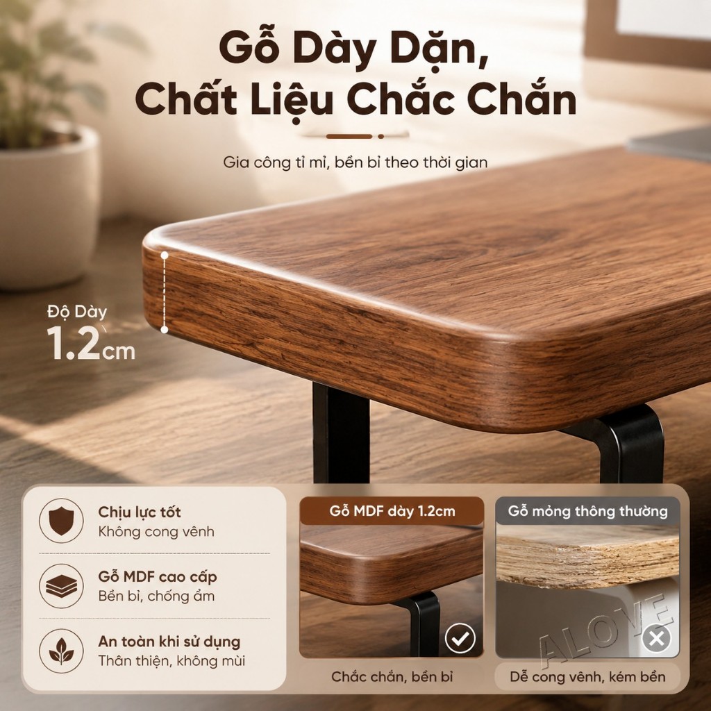 ALOVE kệ nâng màn hình máy tính để bàn kệ để đồ bàn làm việc giá đỡ laptop đa năng tiện dụng | BigBuy360 - bigbuy360.vn