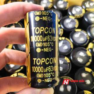 Combo 4 con Tụ lọc nguồn 63V 10000uf hàng mới chất lượng