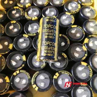 Combo 4 con Tụ lọc nguồn 63V 10000uf hàng mới chất lượng