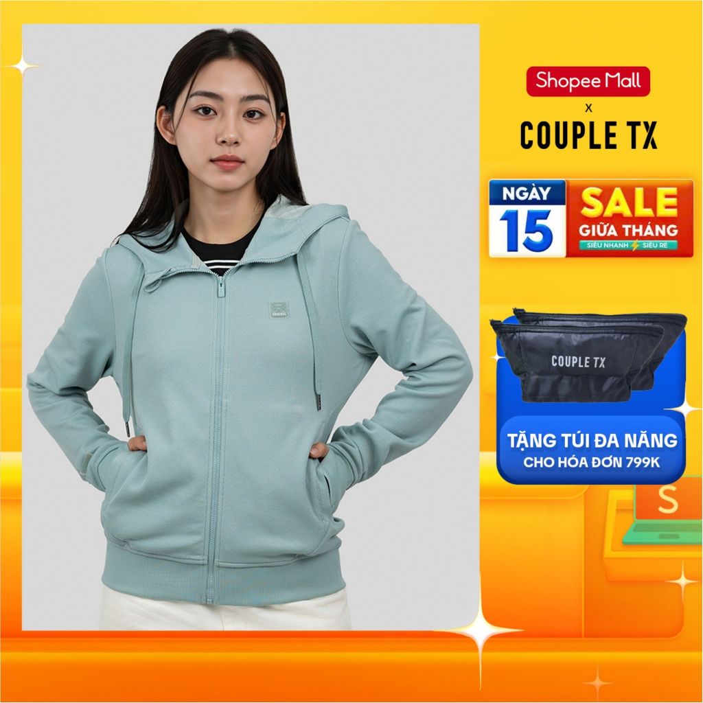 Áo Khoác Chống Nắng Nữ Couple TX Anti UV Original Form Regular WOK 2064