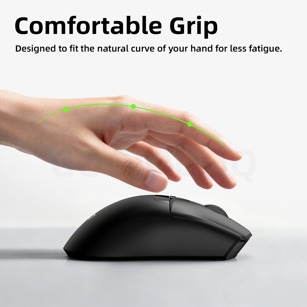 Chuột Không Dây GOOJODOQ 5 DPI, Màn Hình Số, Pin 300mAh, Sạc Type-C, Êm Ái | BigBuy360 - bigbuy360.vn