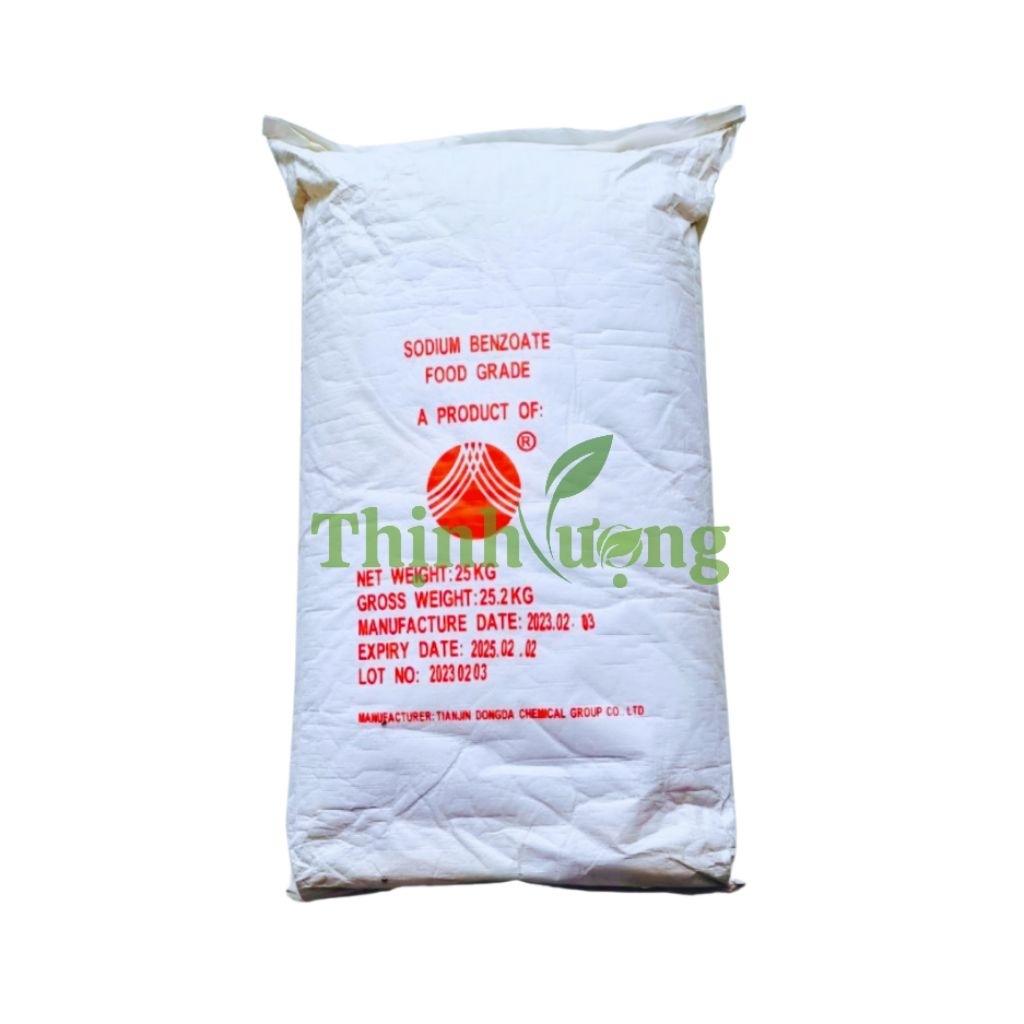 1KG Sodium Benzoate E211 - Natri Benzoate - Dongda - Chất Bảo Quản Thực Phẩm - Phụ Gia Thực Phẩm