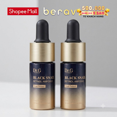 [MINISIZE] Tinh chất ngăn ngừa lão hóa chuyên sâu Dr.G Black Snail Retinol Ampoule 10ML