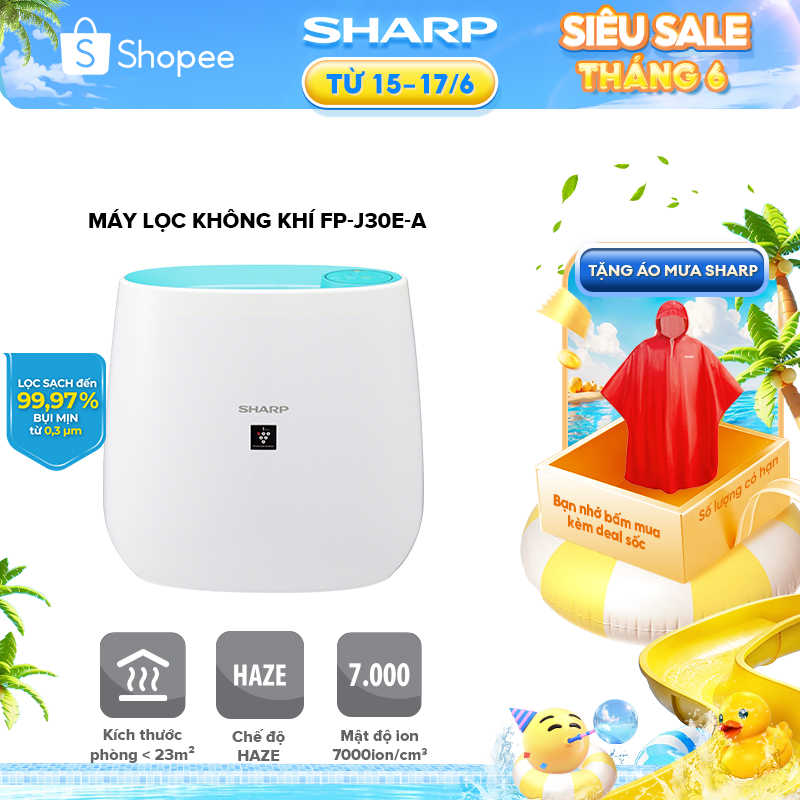 Máy Lọc Không Khí Sharp FP-J30E Hàng Thái Lan