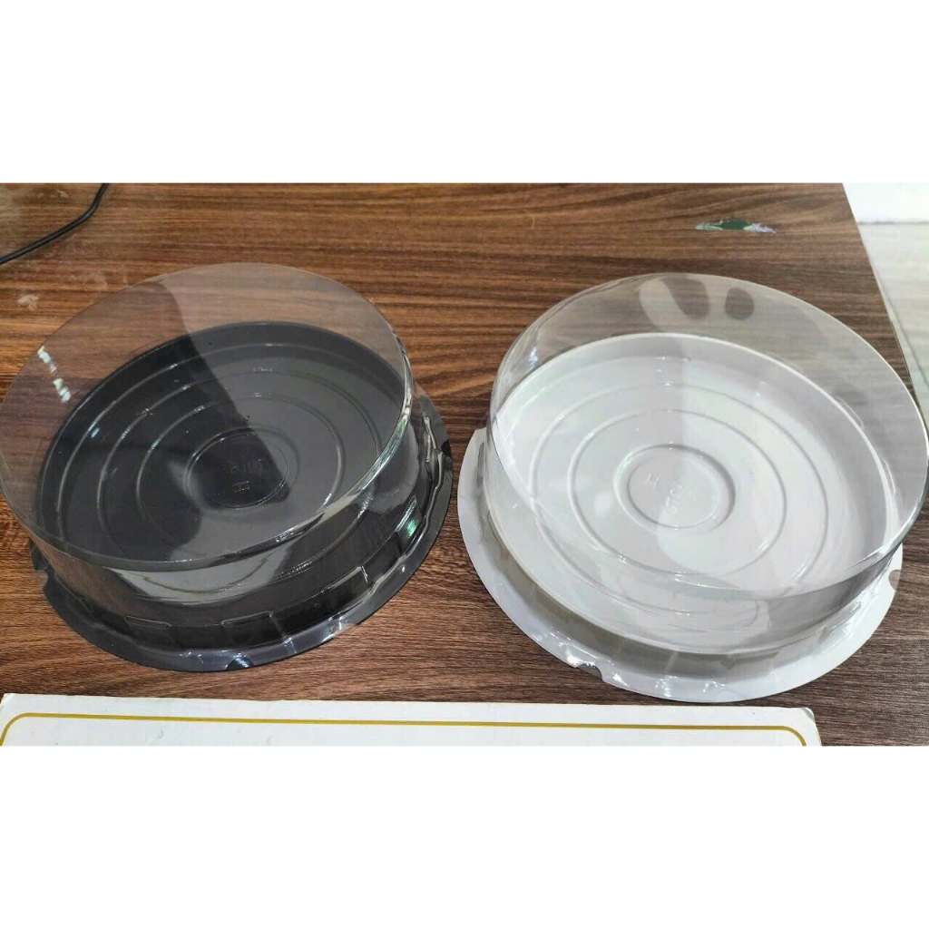 Set 50 hộp nhựa H25 nắp bằng ( đế đen/ đế trắng)