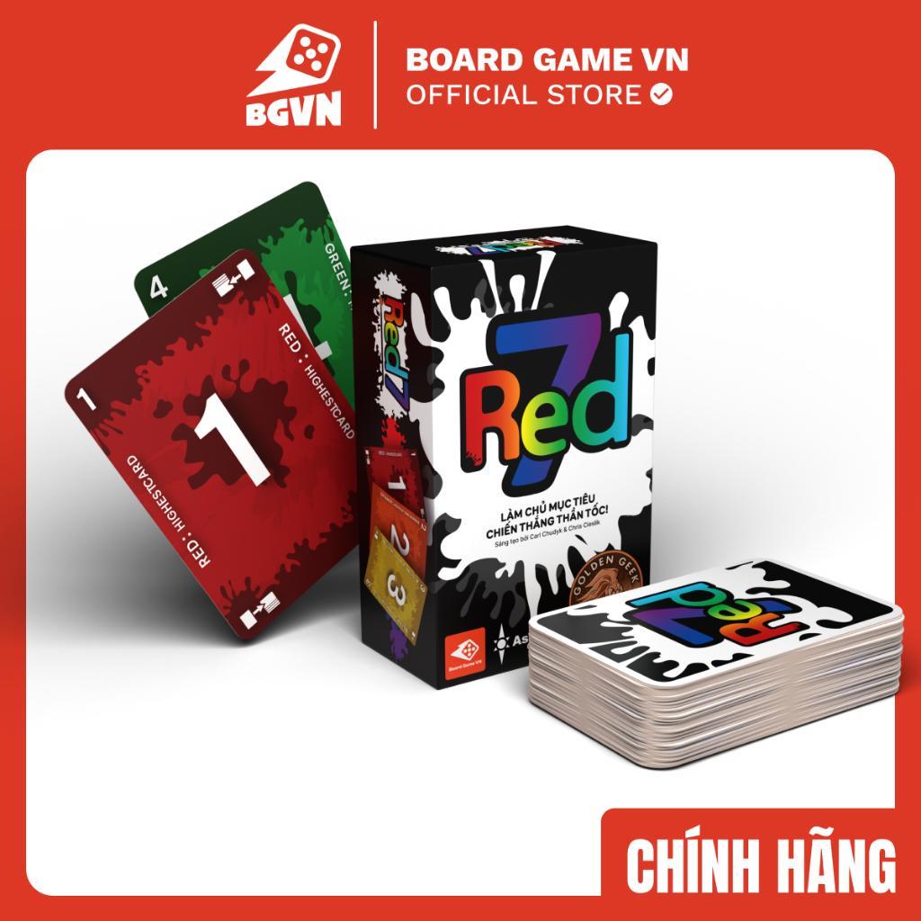 Board Game VN - Red 7 - Trò chơi đạt đề cử Board Game gia đình hay nhất 2014 | Card game | Board gam