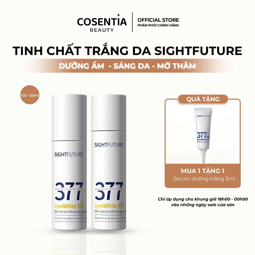 Tinh Chất Dưỡng Trắng Da SIGHTFUTURE SymWhite 377 Cấp Ẩm, Làm Dịu, Hỗ Trợ Làm Sáng & Đều Màu Da