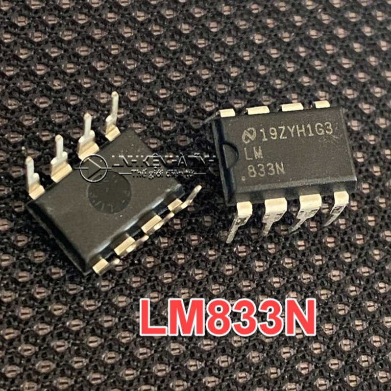 5 CON LM833N IC CHỨC NĂNG LM833 DIP-8 MỚI