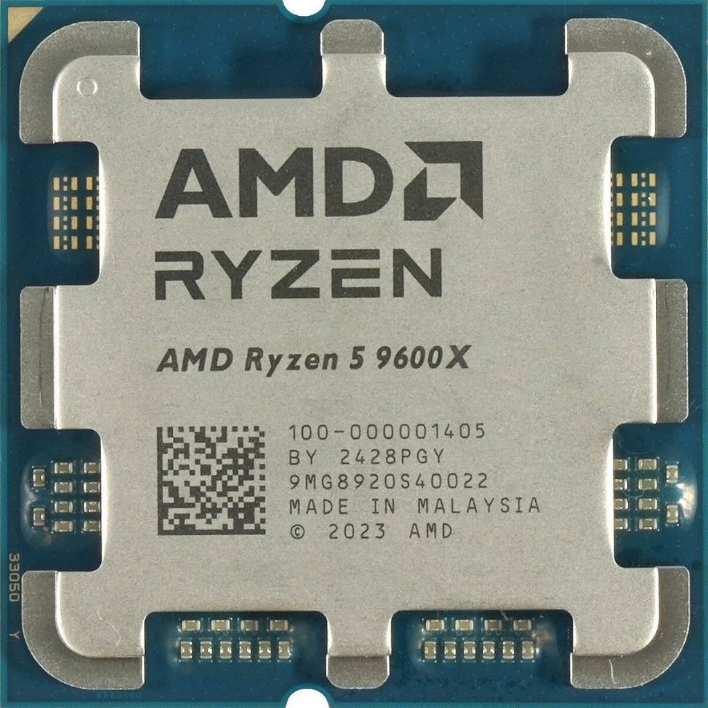 CPU AMD Ryzen 5 9600X NEW TRAY Chính Hãng - 6 Nhân 12 Luồng, Boost 5.4GHz, Kiến Trúc Zen 5, Socket A