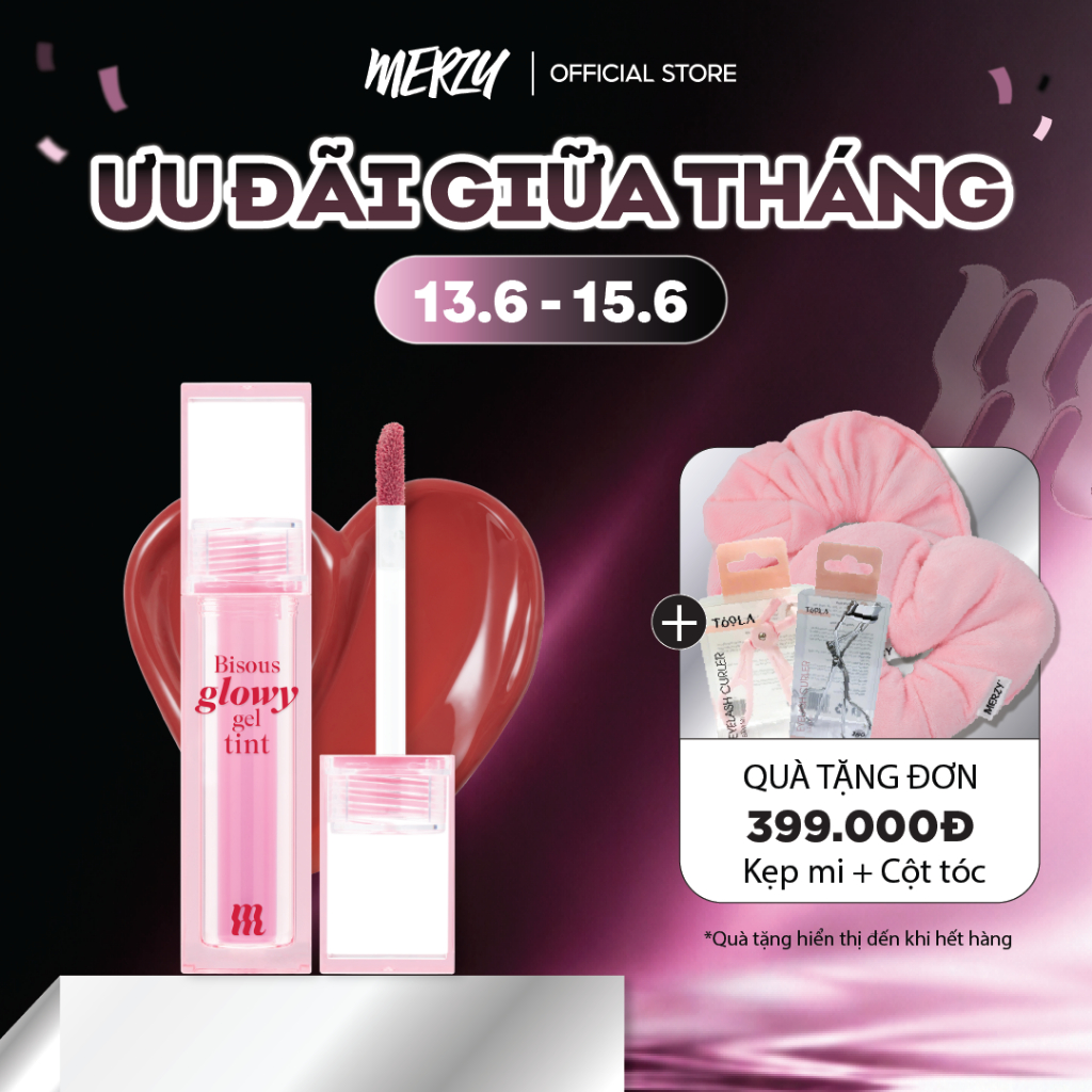 [CLEARANCE] Son Merzy Watery Dew Tint/ Bisous/ Lip Balm/ Lip Mousse/ Cyber/ Soft Touch