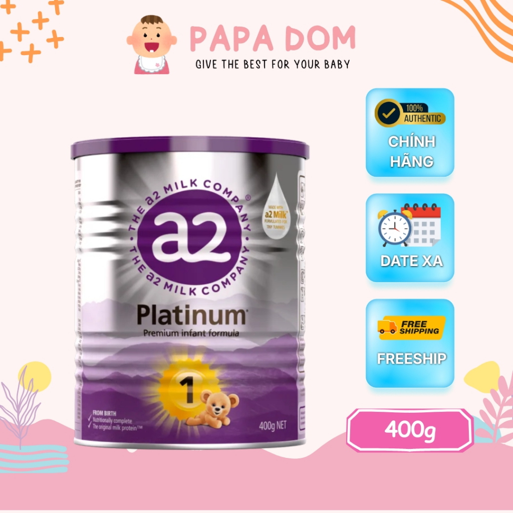 Sữa a2 Platinum Premium Infant Formula – Đạm A2 Tự Nhiên Cho Bé | Papa Dom