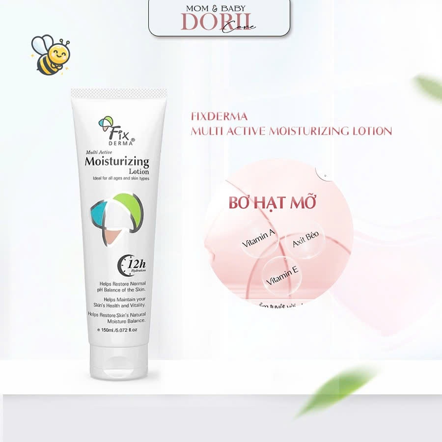Lotion Dưỡng Ẩm Fixderma Multi Active Moisturizing Lotion (150ml)