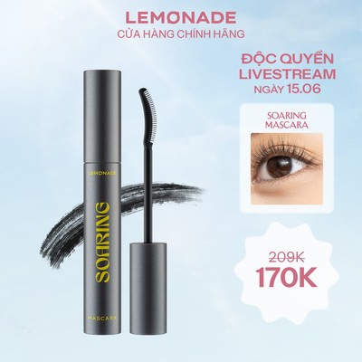 [LIVESTREAM KOL] Chuốt mi tơi dài lâu trôi LEMONADE SOARING MASCARA 6ml